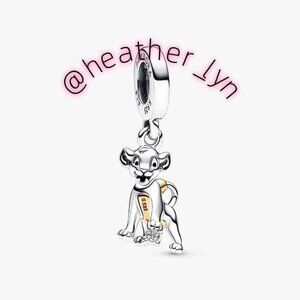 Pandora Disney 100th Anniversary Simba Lab-created Diamond Charm